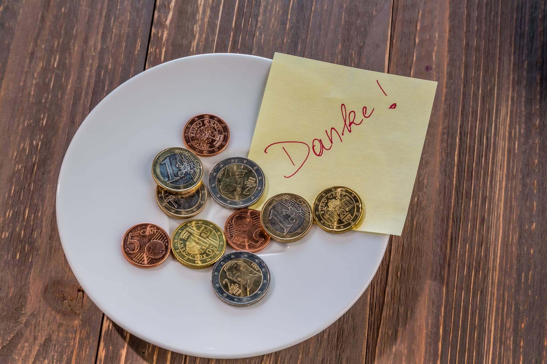 Should I leave a tip when dining out?