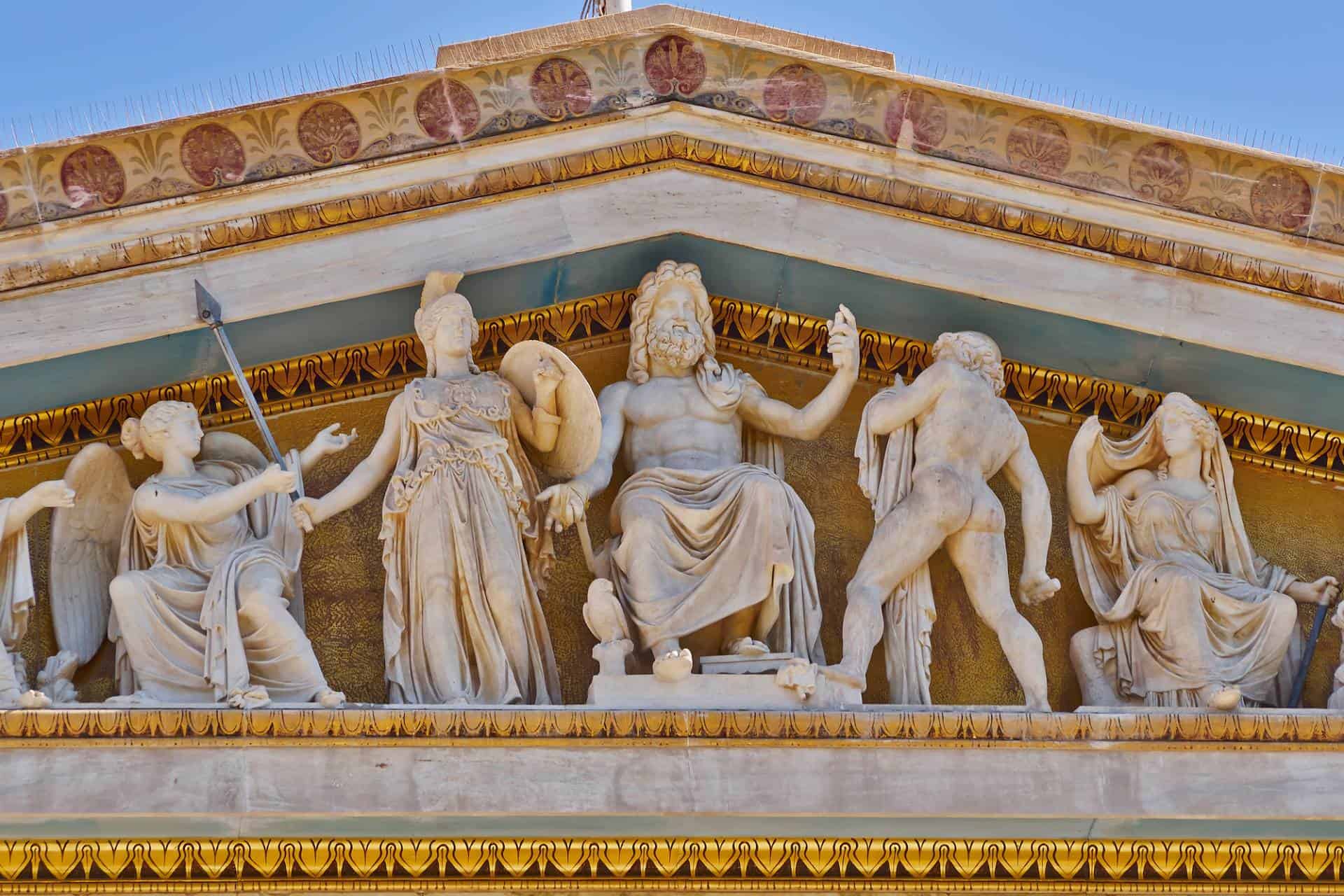 Who were the principal Greek and Roman Gods?