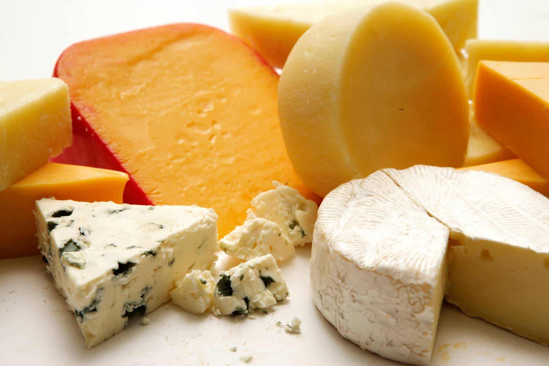 How many types of cheese are there?