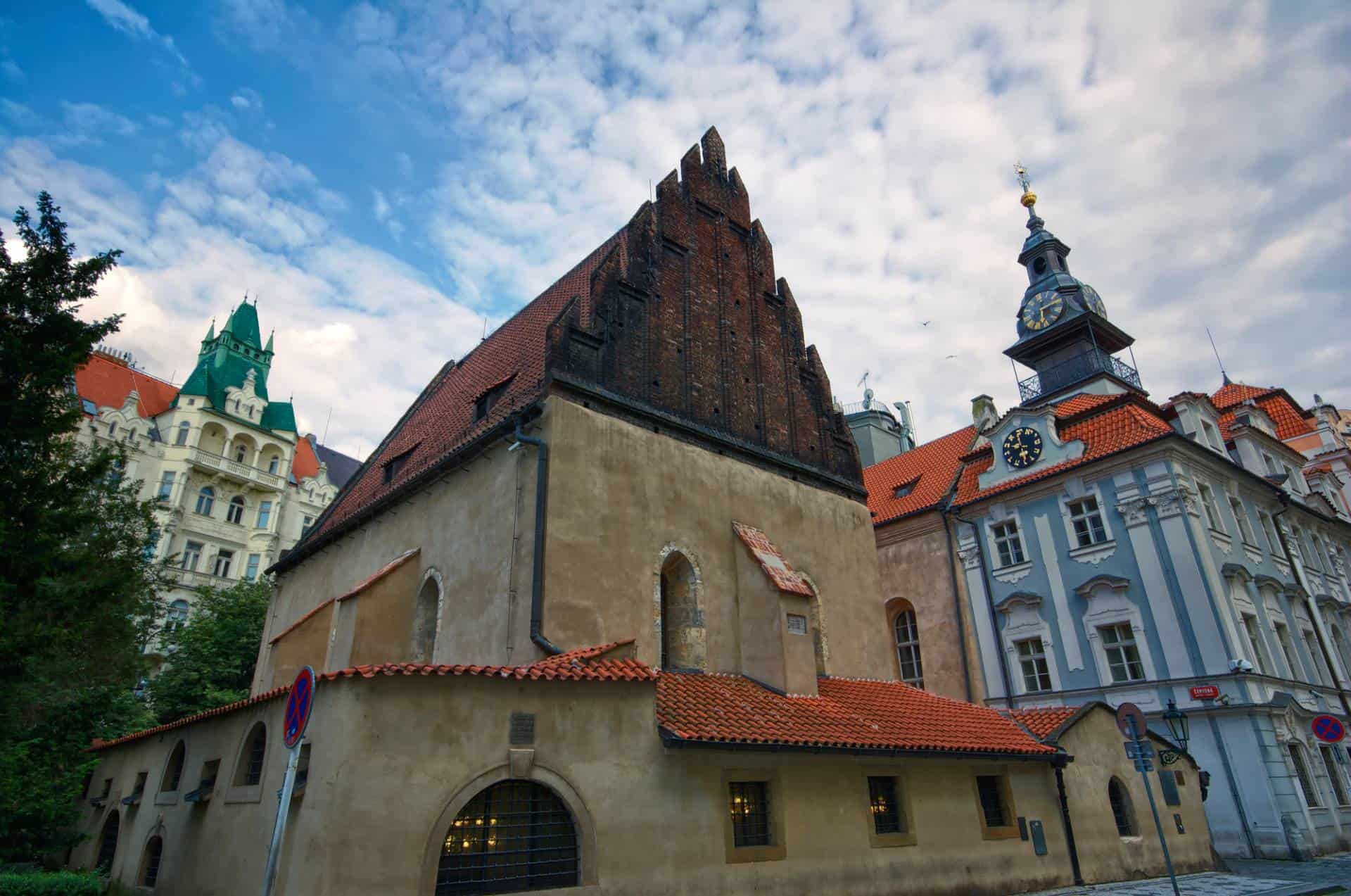 The Old New Synagogue, also called Staronová Synagoga, situated in Josefov, Prague, is Europe's oldest active synagogue.