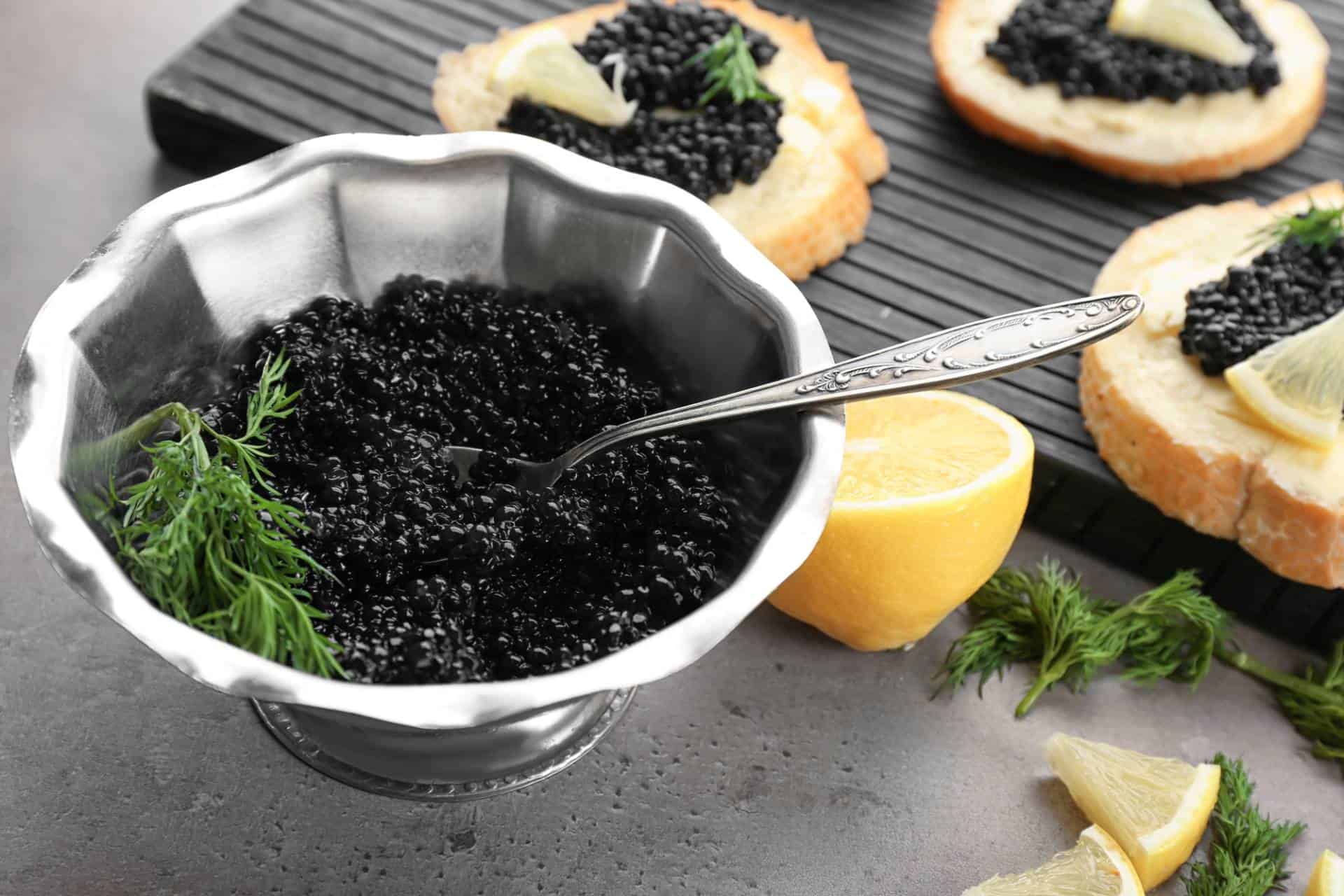 Where does the best caviar in the world come from?