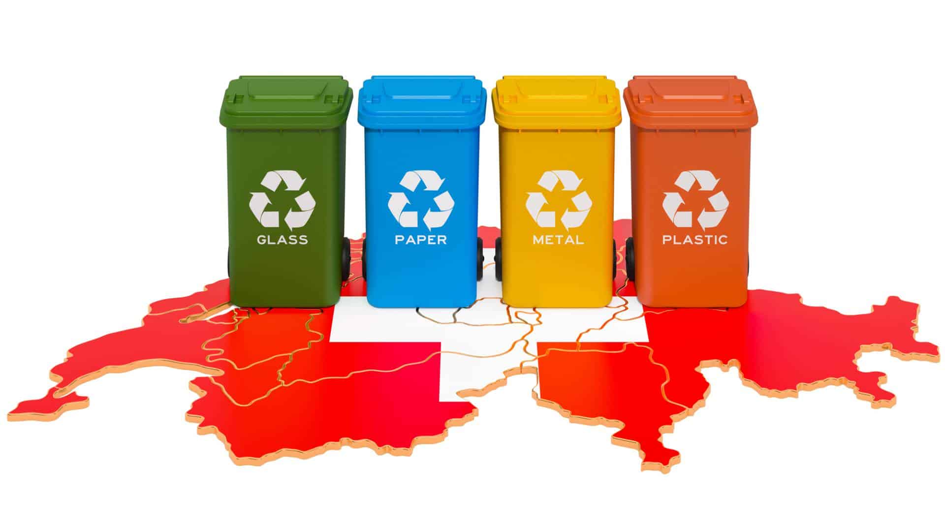 Which countries recycle the most?