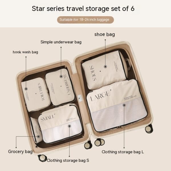Travel Clothes Organizer Luandry Pouch
