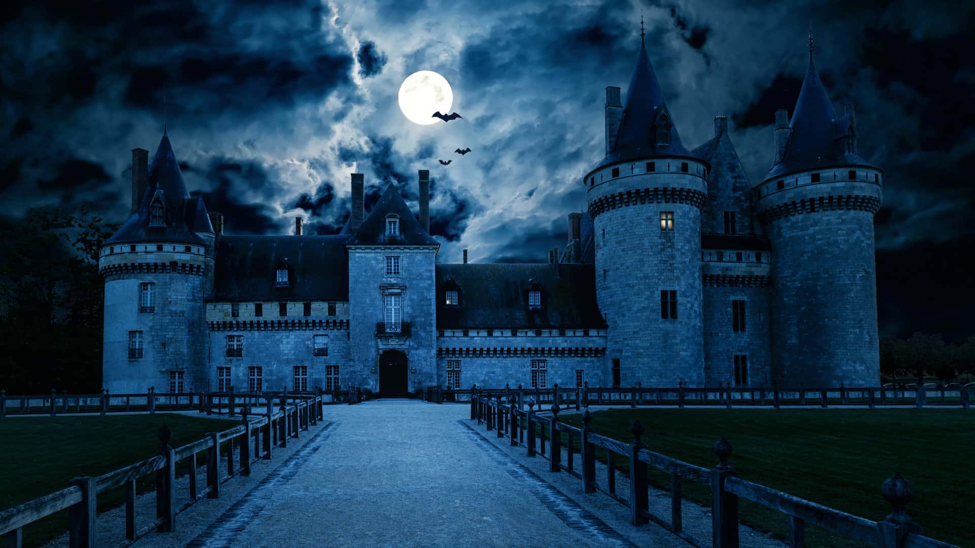 Haunted Castle Spooky night